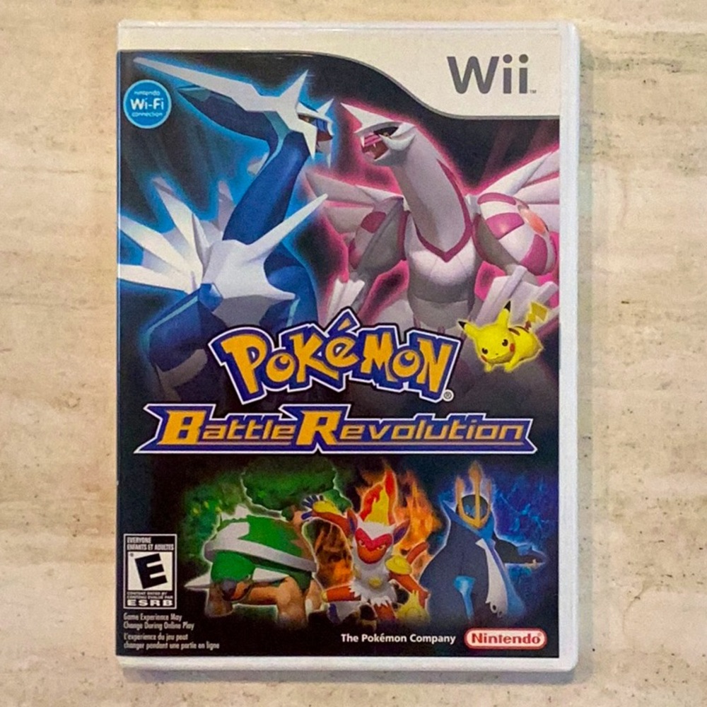 Pokemon Battle Revolution Nintendo Wii Game Pikachu Charizard CIB Tested Working